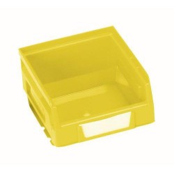 Plastový box Manutan  6,2 x 10,3 x 12 cm, žlutý