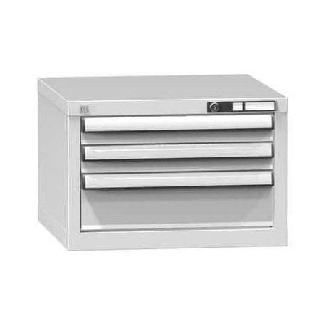 Zásuvková skříň ZA5, 578 x 600 x 390 mm, šedá-šedá