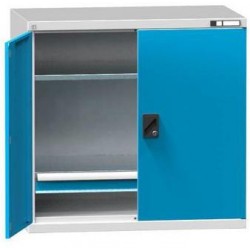 Nářaďová skříň SK1-005, 1044 x 625 x 1000 mm, šedá-modrá