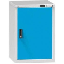 Zásuvková skříň ZA1, 578 x 600 x 840 mm, šedá-modrá