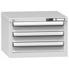 Zásuvková skříň ZA3, 578 x 600 x 390 mm, šedá-šedá
