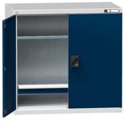 Nářaďová skříň SK1-005, 1044 x 625 x 1000 mm, šedá-tmavě modrá