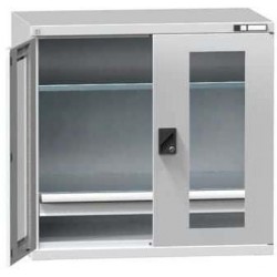 Nářaďová skříň SK1-005S, 1044 x 625 x 1000 mm, šedá-šedá