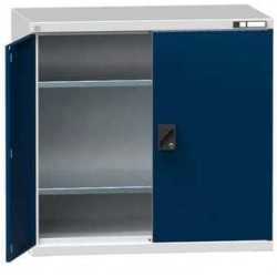 Nářaďová skříň SK1-004, 1044 x 625 x 1000 mm, šedá-tmavě modrá