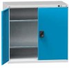 Nářaďová skříň SK1-004, 1044 x 625 x 1000 mm, šedá-modrá