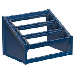 NC stolní stojan 36x27D s vybavením, varianta 6, tmavě modrá