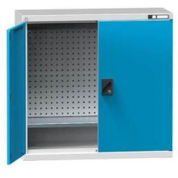 Nářaďová skříň SK2-004, 1044 x 405 x 1000 mm, šedá-modrá