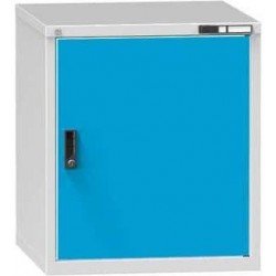 Zásuvková skříň ZB1, 731 x 753 x 840 mm, šedá-modrá