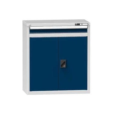 Zásuvková skříň ZR1, 884 x 464 x 990 mm, šedá-tmavě modrá